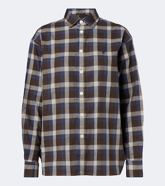 Checked cotton flannel shirt  | Polo Ralph Lauren