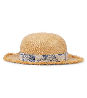 Hut aus Raffiabast mit Schleife | Tartine et Chocolat