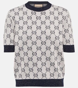 Top aus Jacquard-Strick | Gucci