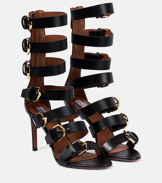 Buckle leather sandals | Alaïa