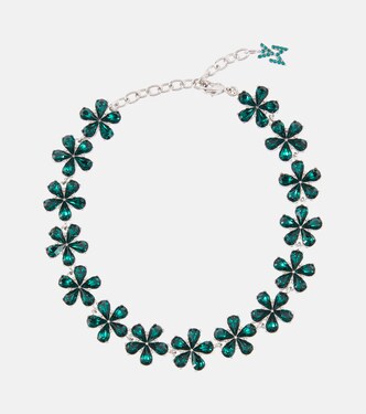 Tobillera con cristales | Amina Muaddi