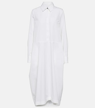 Cotton poplin shirt dress | Jil Sander