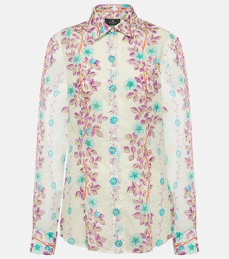 Floral cotton shirt | Etro