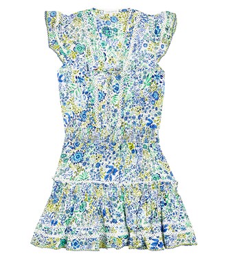 Anais printed ruffled dress | Poupette St Barth Kids