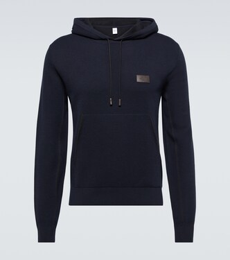 Sudadera con capucha de lana y seda | Berluti