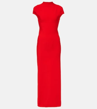 Cutout jersey maxi dress | Alaïa