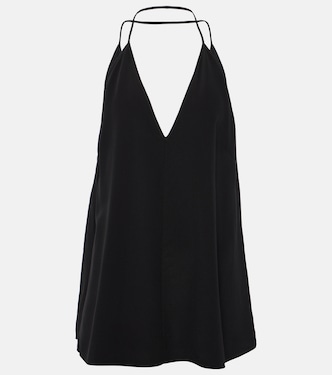 Halterneck silk top | Toteme