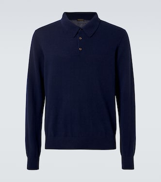 Cashmere polo shirt | Rubinacci