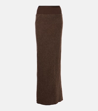 Coda wool maxi skirt | Rick Owens