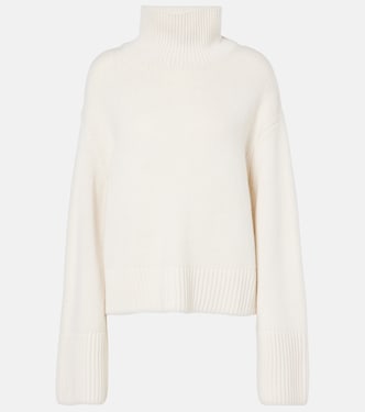 Pull à col roulé Fleur en cachemire | Lisa Yang