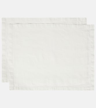 Set di 2 tovagliette in lino | Once Milano