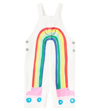 Baby printed cotton playsuit | Stella McCartney Kids