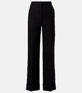 Wool and silk wide-leg pants | Valentino
