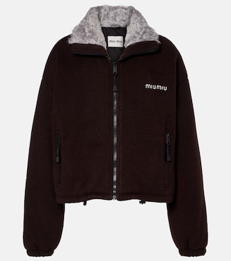 Bomberjacke aus Gabardine | Miu Miu