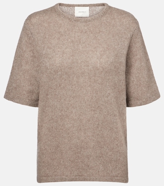 Cecelia cashmere and silk T-shirt | Lisa Yang