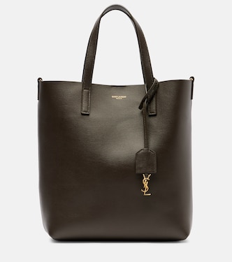 Sac Toy Shopping N/S en cuir | Saint Laurent