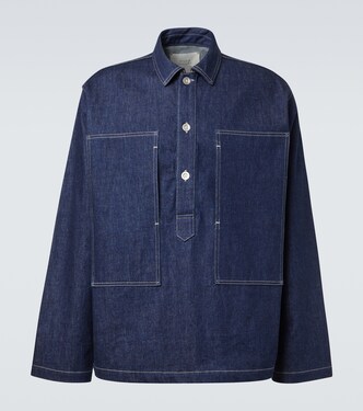 x Aaron Levine York denim shirt | Studio Nicholson