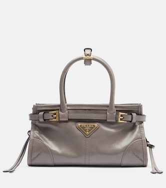 Prada Bonnie Mini leather top-handle bag  | Prada
