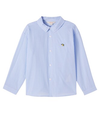 Wes striped cotton poplin shirt | Konges Sløjd