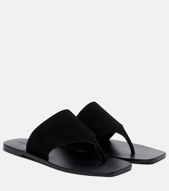 Paton suede thong sandals | A.Emery