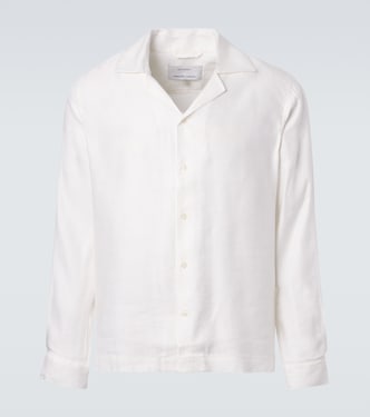 Safra linen-blend shirt | Frescobol Carioca