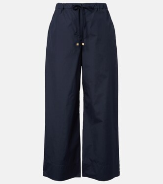 Cotton cropped wide-leg pants | 'S Max Mara