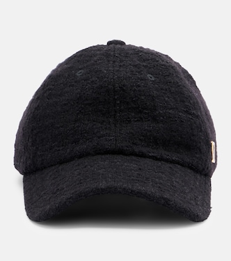 Wool tweed baseball cap | Saint Laurent