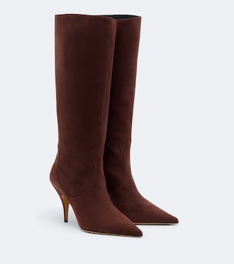 Theresa knee-high leather boots | JUDE