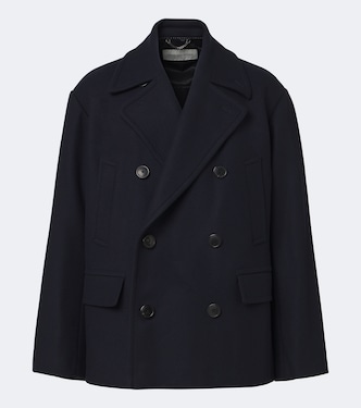 Zweireihige Jacke aus einem Wollgemisch | Dries Van Noten