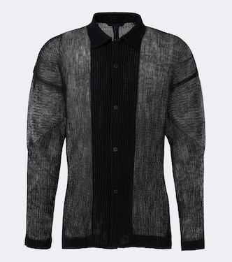 Camisa Rustic de malla plisada | Homme Plissé Issey Miyake