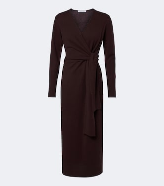 Wickelkleid Salomez aus Wolle und Kaschmir | Veronica Beard