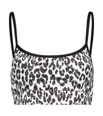 Natacha leopard-print sports bra | The Upside