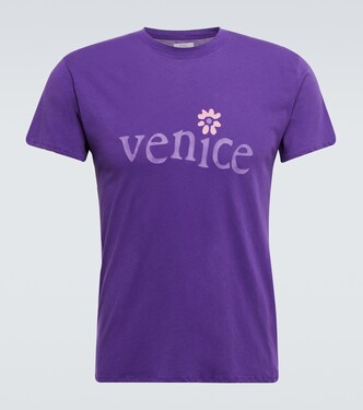 T-shirt in cotone con stampa Venice | ERL