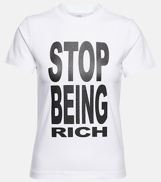 Slogan cotton T-shirt | Vetements