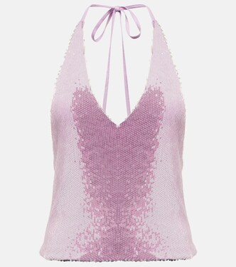 Top mit Pailletten | Rotate