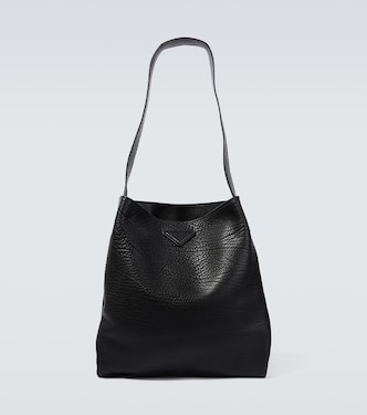 Leather shoulder bag | Prada