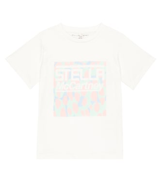 Logo printed cotton jersey T-shirt | Stella McCartney Kids