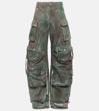 Fern oversized denim cargo pants | The Attico