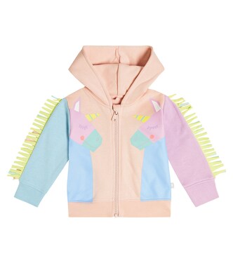 Baby printed cotton jersey hoodie | Stella McCartney Kids