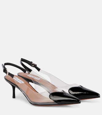 Slingback-Pumps Cœur mit Lackleder | Alaïa