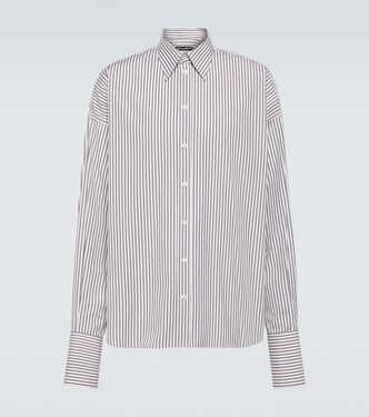 条纹棉质府绸衬衫 | Dolce&Gabbana