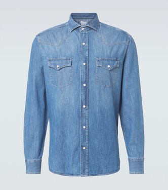 Denim shirt | Brunello Cucinelli