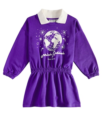 Robe sweat-shirt Society en coton | Mini Rodini