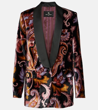 Paisley velvet blazer | Etro