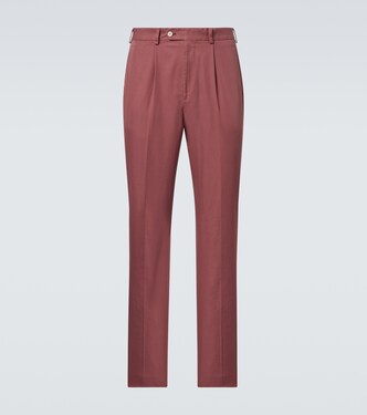 Cotton straight pants | Dunhill