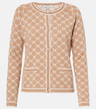 Tivoli intarsia wool and cashmere cardigan  | 'S Max Mara