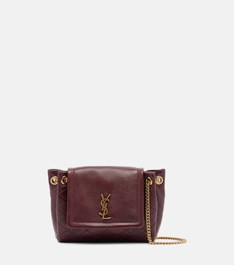 Nolita Mini leather crossbody bag | Saint Laurent