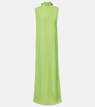 Miami crêpe cady maxi dress | Taller Marmo