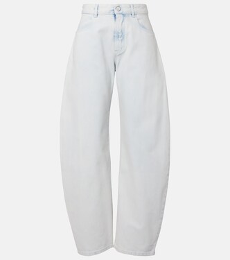 Low-rise barrel-leg jeans | Alaïa