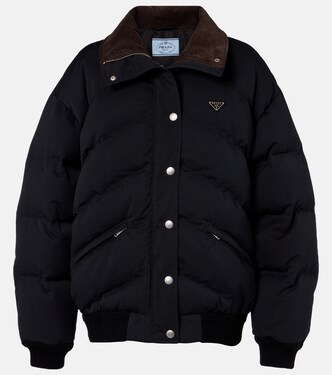 Logo down jacket | Prada